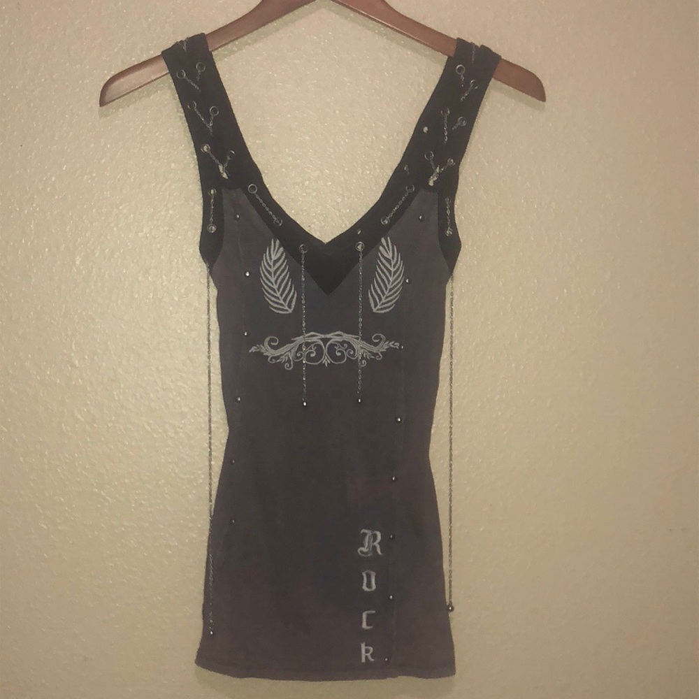 Rocker style Chain Top by Treasure Rock